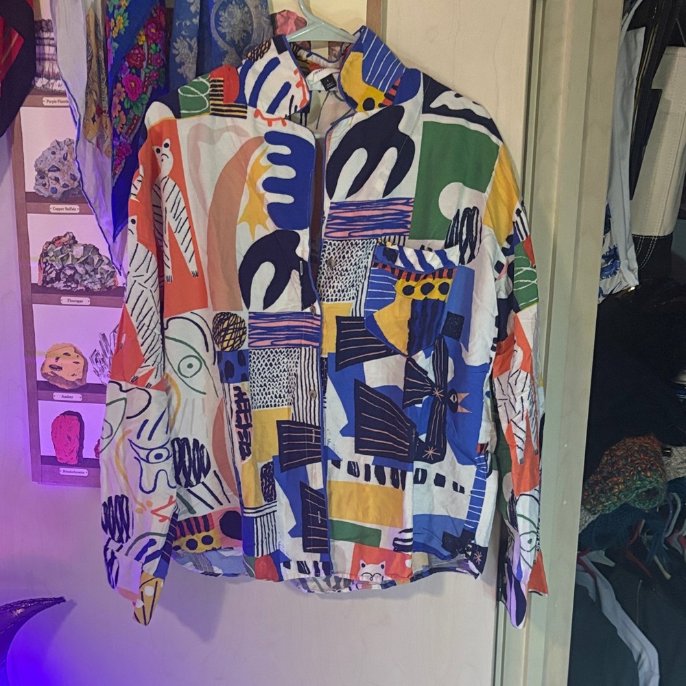 Anthropologie pajama top